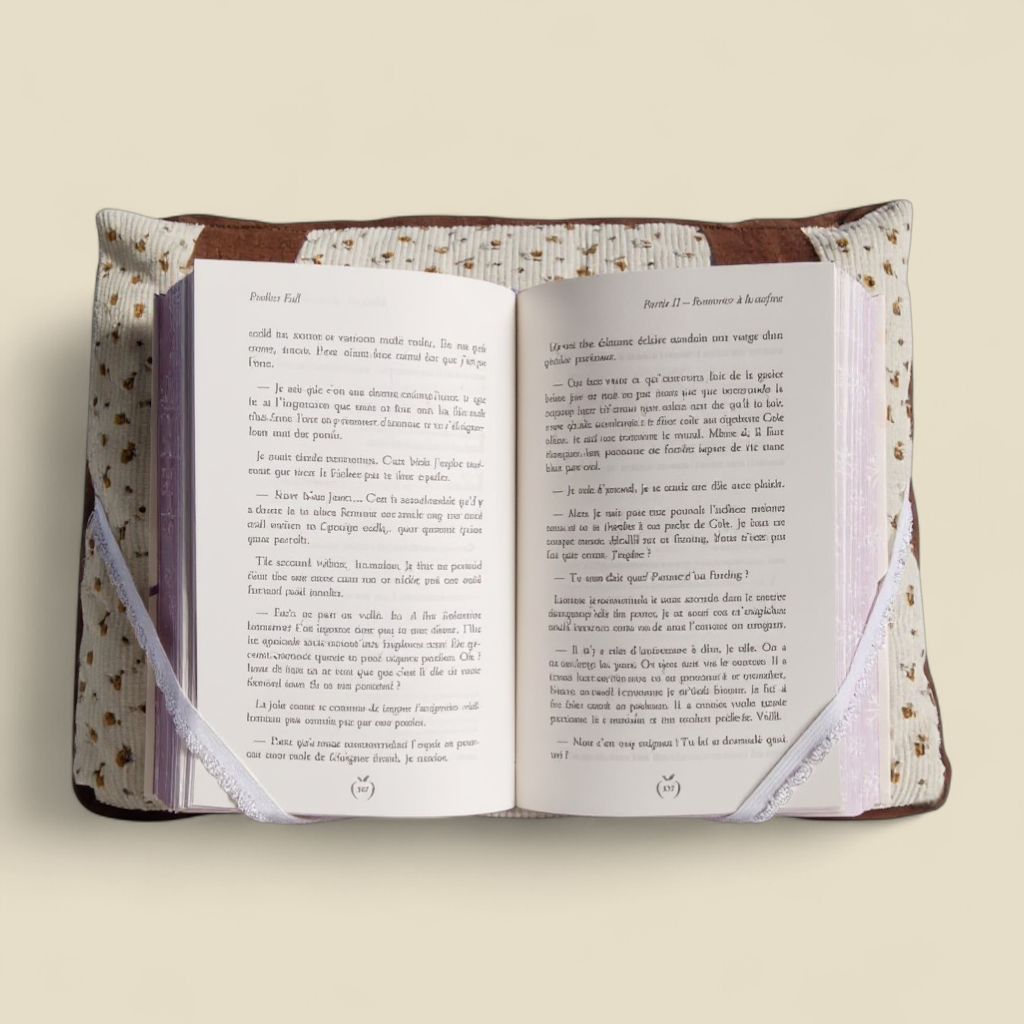 Cuscino da lettura Cioccolato