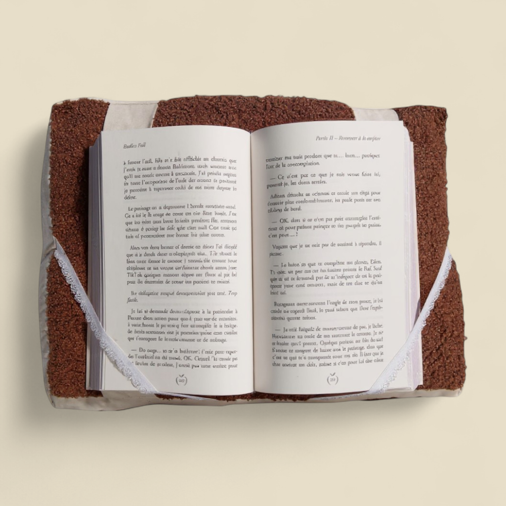 Cuscino da lettura Nocciola
