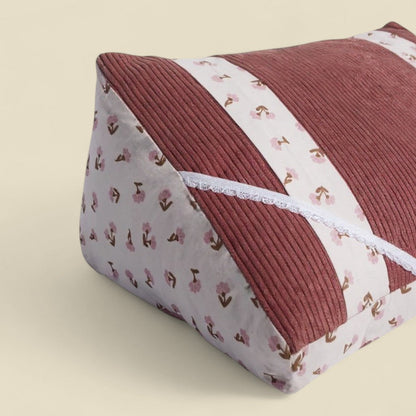 Cuscino da lettura Velluto Rosa