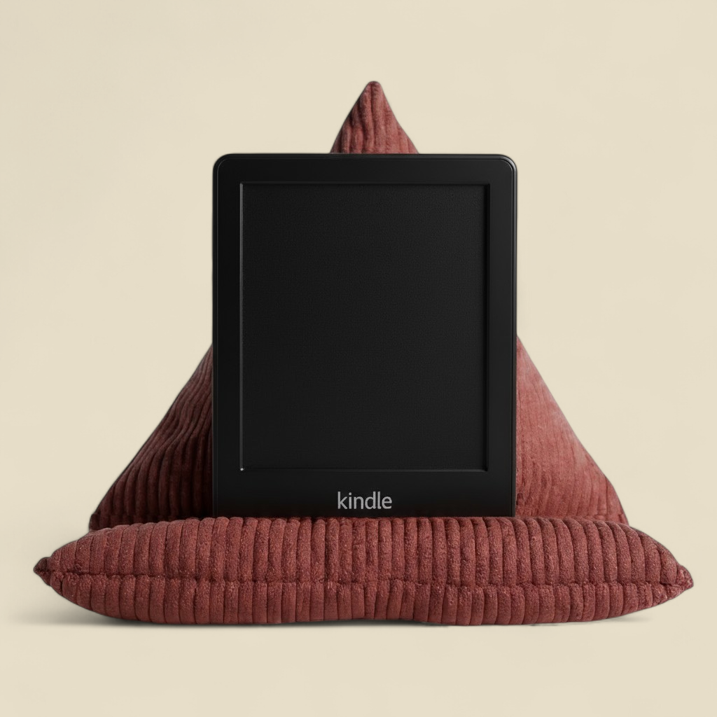 Cuscino per e-reader Velluto Rosa