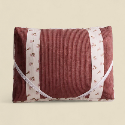 Cuscino da lettura Velluto Rosa