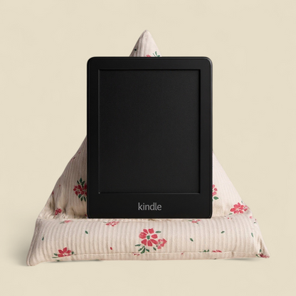 Cuscino per e-reader Fiori Rossa