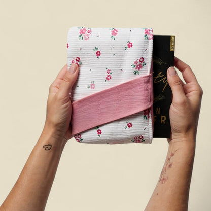 Custodia per libri Fiori Rosa