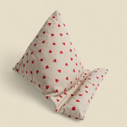 Cuscino per e-reader Cuoricini