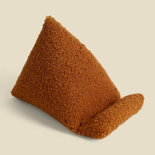 Cuscino per e-reader Nocciola