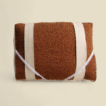 Cuscino da lettura Nocciola