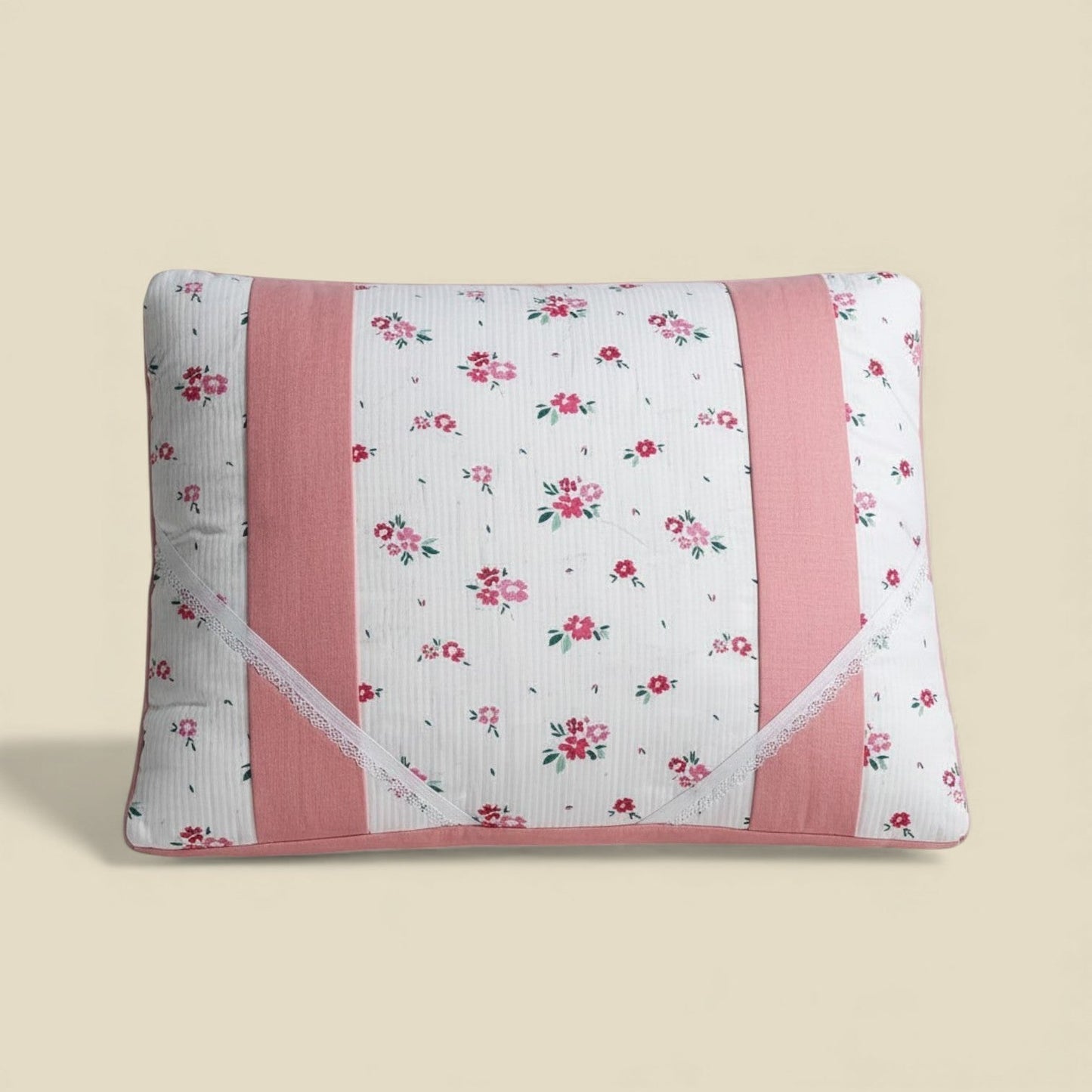 Cuscino da lettura Fiori Rosa